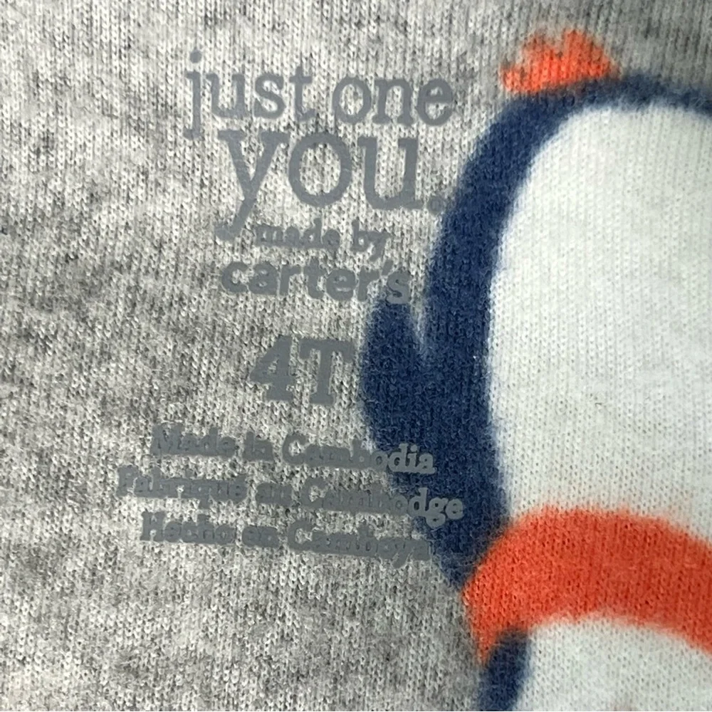 NWOT‎ Toddler Boys Fleece Penguins Footed Pajama Just One You Made by Carter's